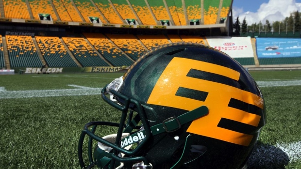 Edmonton Eskimos helmet