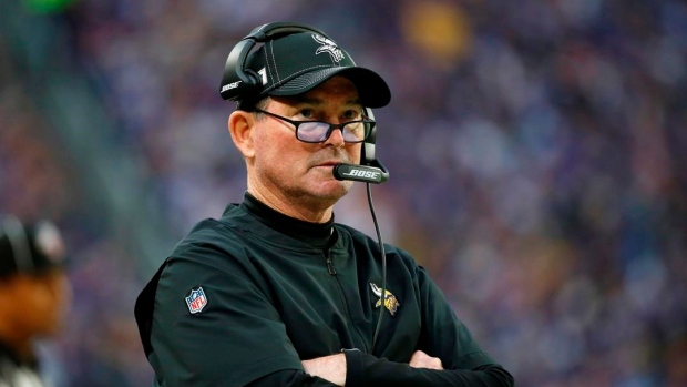 Mike Zimmer , The Canadian Press Mike Zimmer