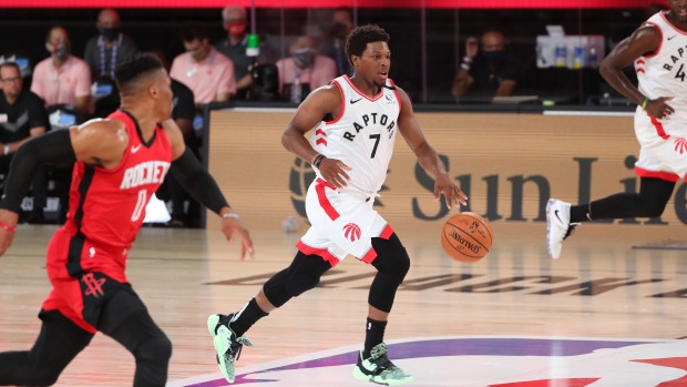 Toronto Raptors' Kyle Lowry out for Sunday's Game 4 against