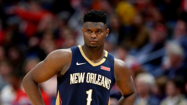 Zion Williamson , The Canadian Press Zion Williamson