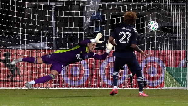 Gianluca Busio scores vs. Whitecaps , Getty Images Gianluca Busio scores vs. Whitecaps