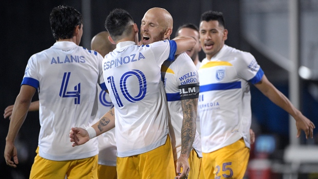 San Jose Earthquakes celebrate