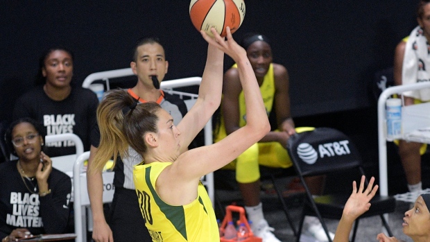 Breanna Stewart, The Canadian Press Breanna Stewart