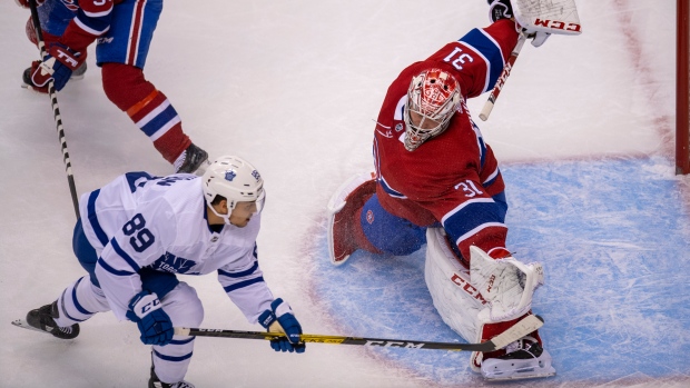 Nick Robertson and Carey Price