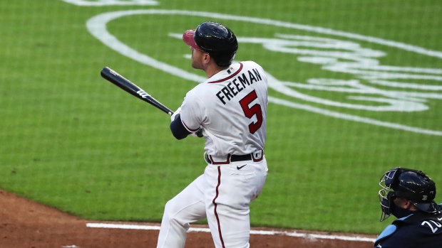Freddie Freeman Powers Atlanta Braves To Win Snaps Tampa Bay Rays 4 Game Streak Tsn Ca