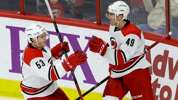 Jeff Skinner Victor Rask