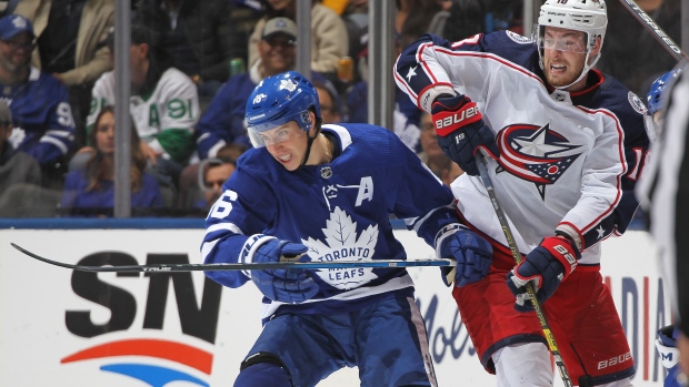 Mitch Marner and Pierre-Luc Dubois