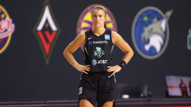 Sabrina Ionescu, Ned Dishman/Getty Images Sabrina Ionescu