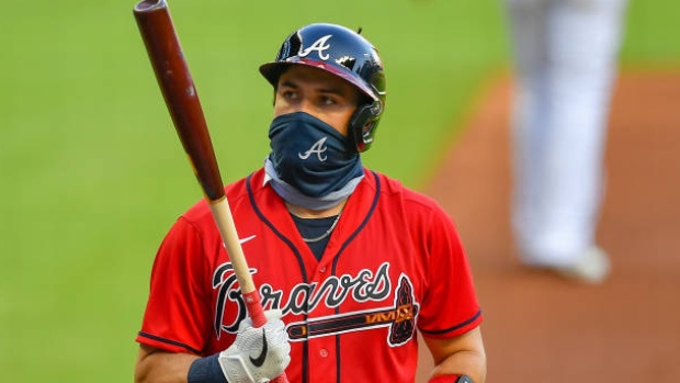 Travis d'Arnaud, Rich von Biberstein/Icon Sportswire via Getty Images Travis d'Arnaud