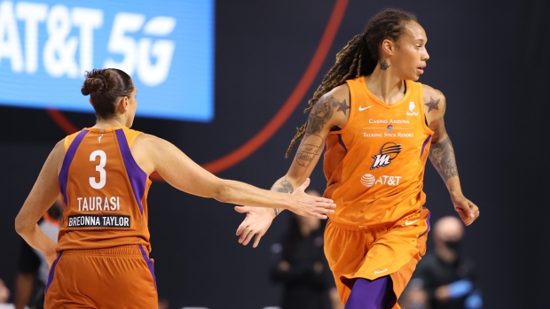 Diana Taurasi, Brittney Griner , Getty Images Diana Taurasi, Brittney Griner
