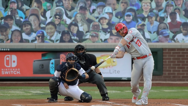 Mike Trout , The Canadian Press Mike Trout
