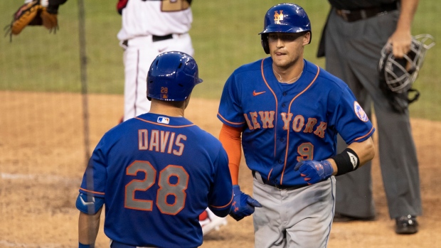 J.D. Davis Brandon Nimmo, The Canadian Press J.D. Davis Brandon Nimmo