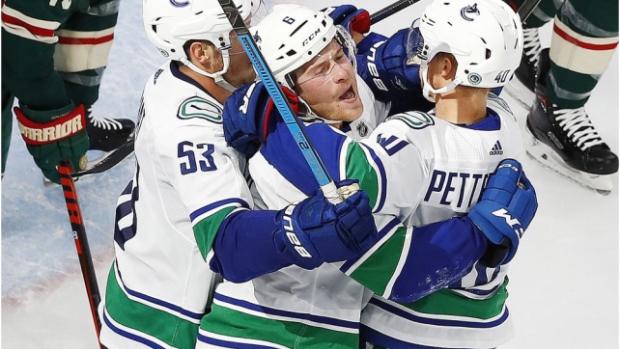 Brock Boeser Bo Horvat Elias Pettersson Brock Boeser Bo Horvat Elias Pettersson