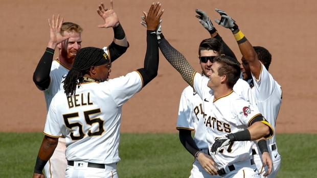 Pittsburgh Pirates celebrate