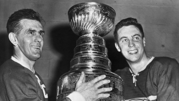 Maurice Richard and Jean Beliveau