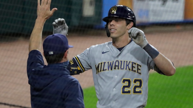 Christian Yelich, The Canadian Press Christian Yelich