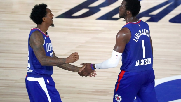 Lou Williams and Reggie Jackson