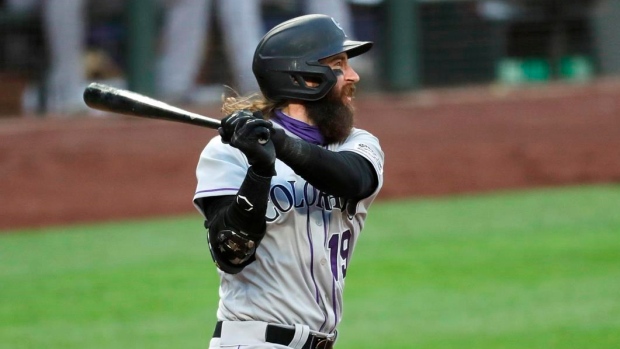 Charlie Blackmon, The Canadian Press Charlie Blackmon