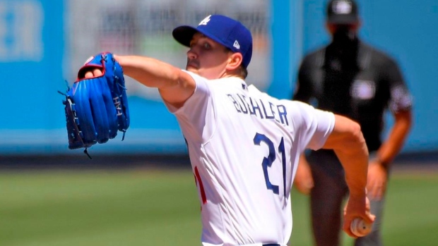 Walker Buehler, The Canadian Press Walker Buehler