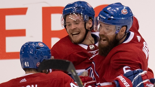 Artturi Lehkonen Shea Weber Paul Byron , The Canadian Press Artturi Lehkonen Shea Weber Paul Byron