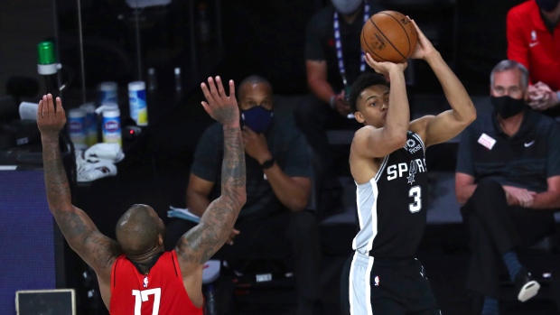 Keldon Johnson, The Canadian Press Keldon Johnson