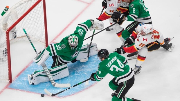 Calgary Flames Dallas Stars, The Canadian Press Calgary Flames Dallas Stars