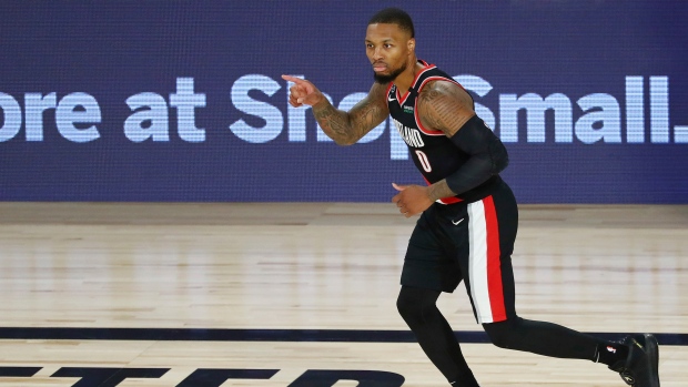 Damian Lillard, The Canadian Press Damian Lillard