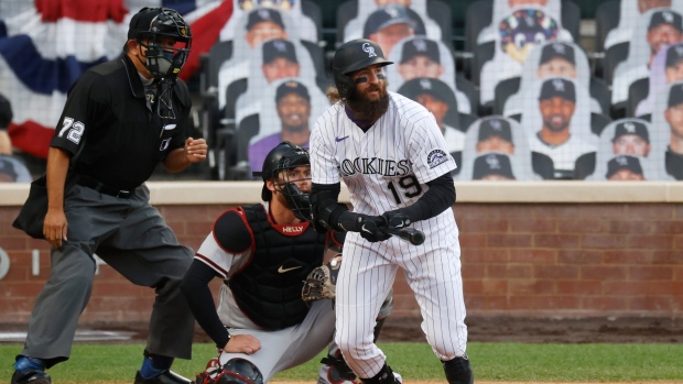 Charlie Blackmon, The Canadian Press Charlie Blackmon