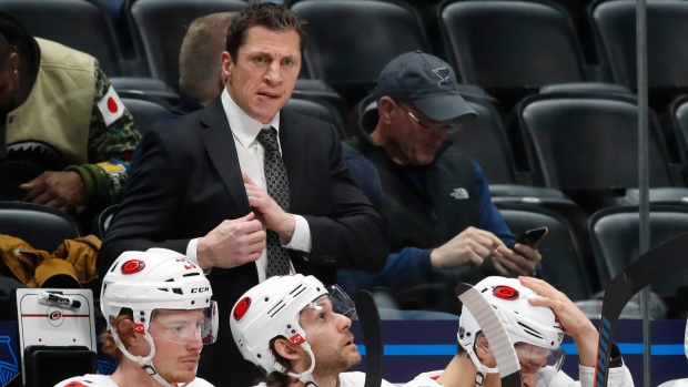 Carolina Hurricanes head coach Rod Brind'Amour fined for post-game comments  