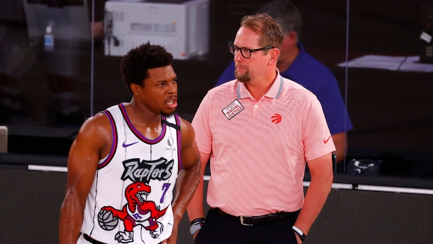 Kyle Lowry, Nick Nurse , The Canadian Press Kyle Lowry, Nick Nurse