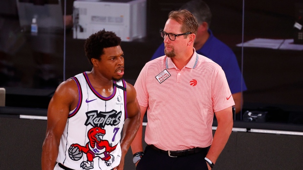 Kyle Lowry, Nick Nurse 