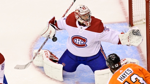 Carey Price and Kevin Hayes 