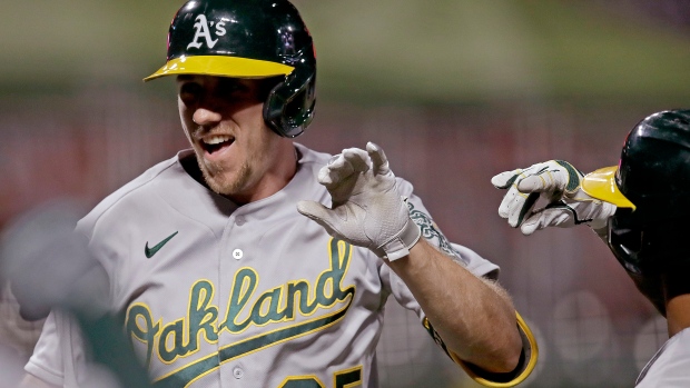 Stephen Piscotty, The Canadian Press Stephen Piscotty