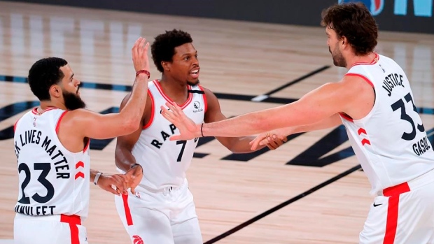 Kyle Lowry Fred VanVleet Marc Gasol, The Canadian Press Kyle Lowry Fred VanVleet Marc Gasol
