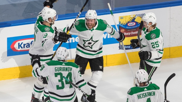 Dallas Stars celebrate