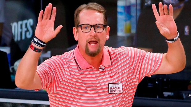 Nick Nurse, The Canadian Press Nick Nurse