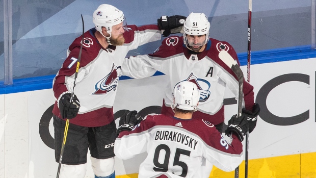 Colorado Avalanche celebrate