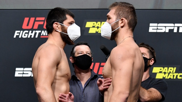 Magomed Ankalaev Ion Cutelaba, Jeff Bottari/Zuffa LLC via Getty Images Magomed Ankalaev Ion Cutelaba