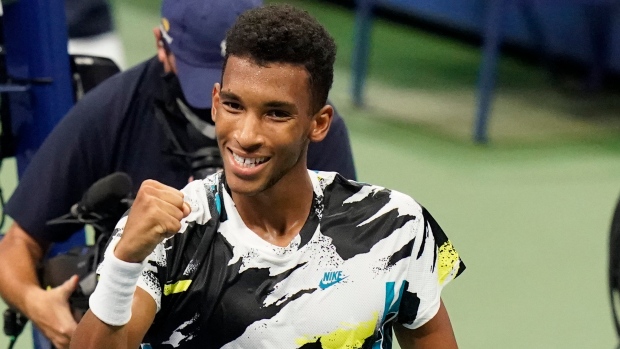 Felix Auger-Aliassime, The Canadian Press Felix Auger-Aliassime