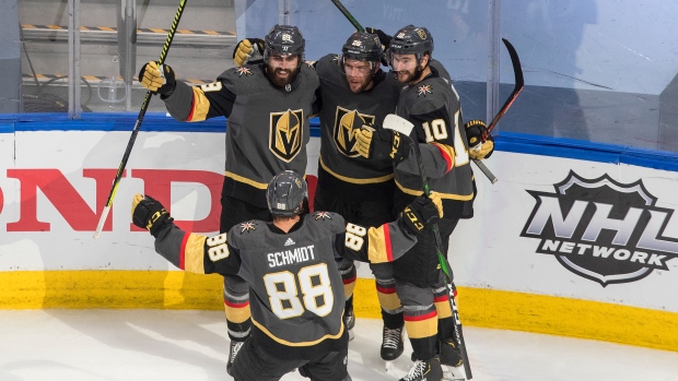 Vegas Golden Knights celebrate