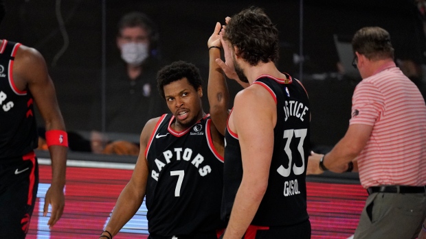 Kyle Lowry Marc Gasol, The Canadian Press Kyle Lowry Marc Gasol