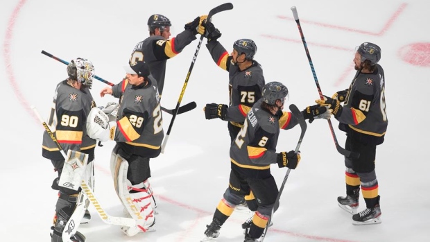 Golden Knights Celebrate, The Canadian Press Golden Knights Celebrate