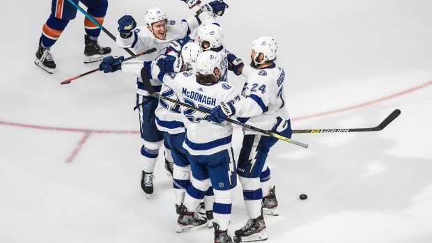 Tampa Bay Lightning celebrate