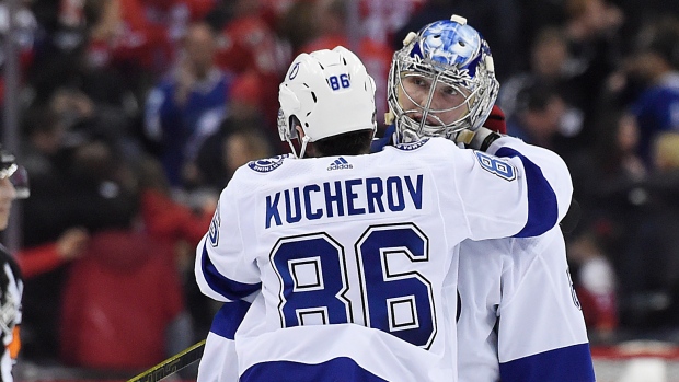 Andrei Vasilevskiy and Nikita Kucherov, Getty Images Andrei Vasilevskiy and Nikita Kucherov