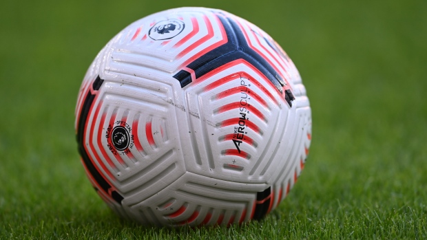 Premier League ball, The Canadian Press Premier League ball
