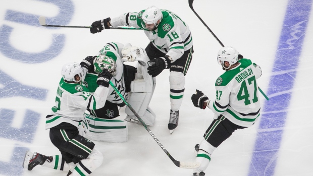 Dallas Stars celebrate