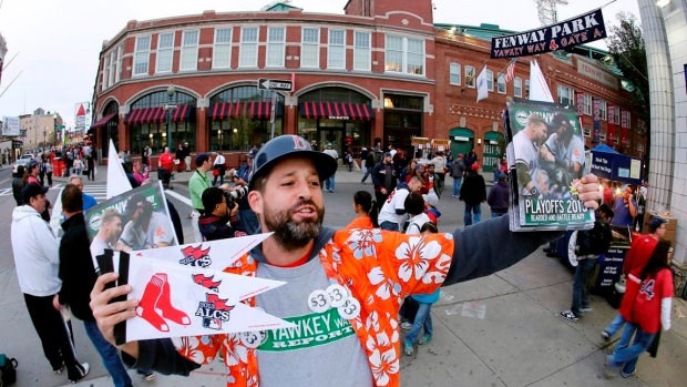 Fenway Park fans