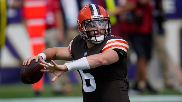 Baker Mayfield, The Canadian Press Baker Mayfield
