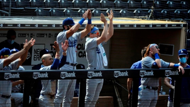 Los Angeles Dodgers, The Canadian Press Los Angeles Dodgers