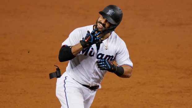 Jorge Alfaro, The Canadian Press Jorge Alfaro